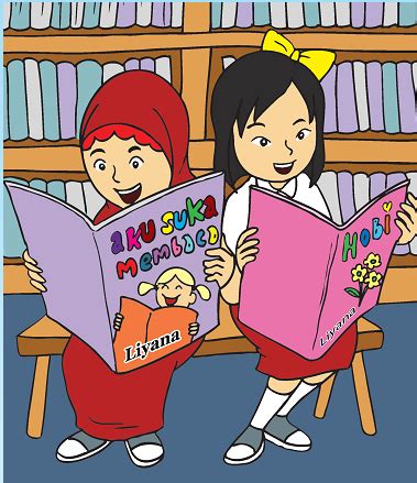 Detail Gambar Anak Membaca Buku Di Perpustakaan Koleksi Nomer 25