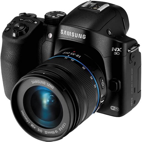 Samsung NX30 Mirrorless Digital Camera EV-NX30ZZBGBUS B&H Photo