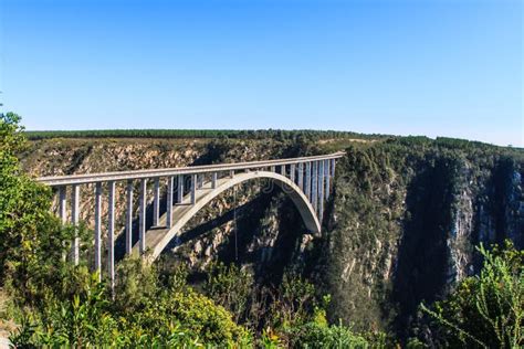 Bloukrans River Bridge on the Garden Route in South Africa. Th Stock Photo - Image of river ...