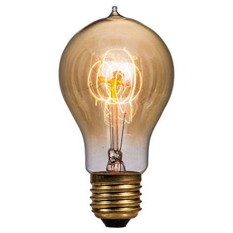 Litex Vintage 60-Watt Dimmable A19 Vintage Decorative Incandescent ...