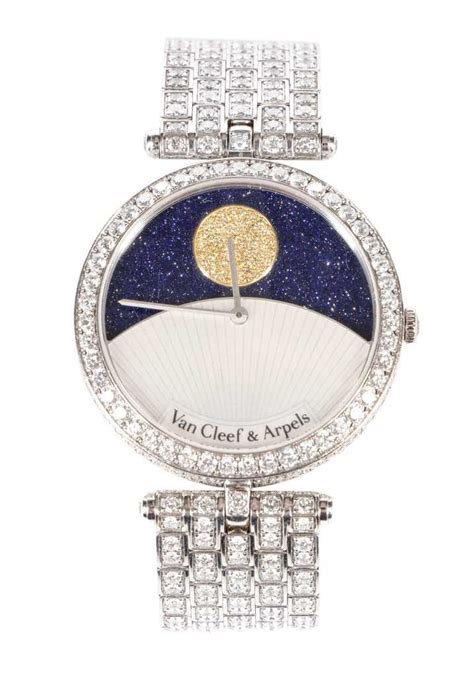 Rare & Exquisite Van Cleef & Arpels Diamond Watch