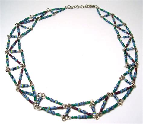 AzTech Blue Resistor Necklace | Stewart Jewelry Designs