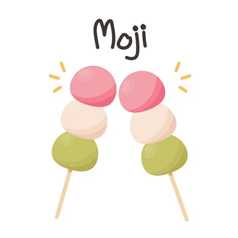 Mochi icon vector. Mochi logo design. Japanese rice dessert. 14553480 ...