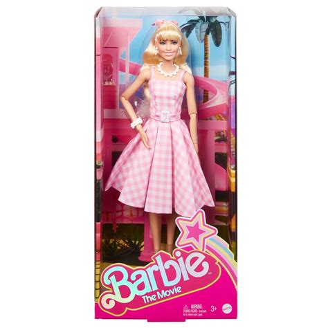 Barbie The Movie Collectible Fashion Doll in Pink Dress - Shop Action figures & dolls at H-E-B