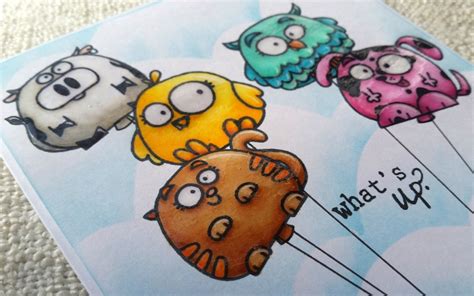 Balloon Animals Birthday Card | CraftyPaws