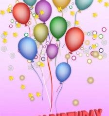 Vector Colorful Birthday Party Streamers and Confetti Background Design | 123Freevectors
