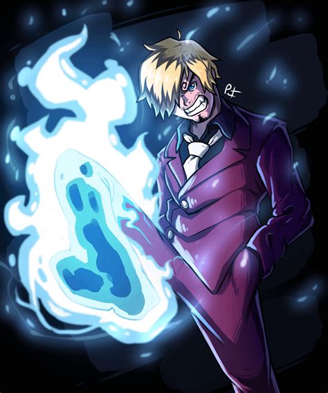 Black Leg Sanji fanart - by me : r/OnePiece