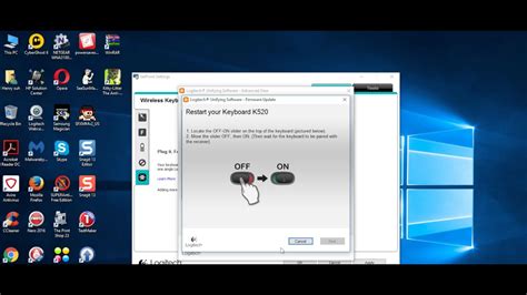 Logitech Keyboard firmware update Part II Tutorial HD - YouTube