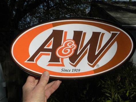 A&W Root Beer Logo as an Oval Framed Sign/poster - Etsy