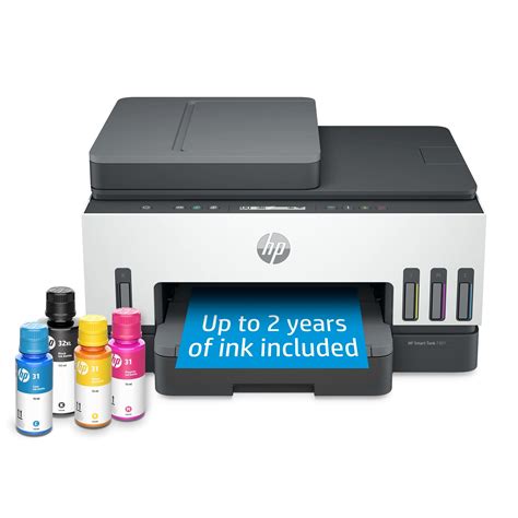 HP Smart -Tank 7301 Wireless All-in-One Cartridge-free Ink Printer, up ...