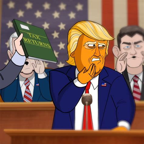 Donald Trump Cartoon - Download Trump Presidency Of Sticker Donald ...