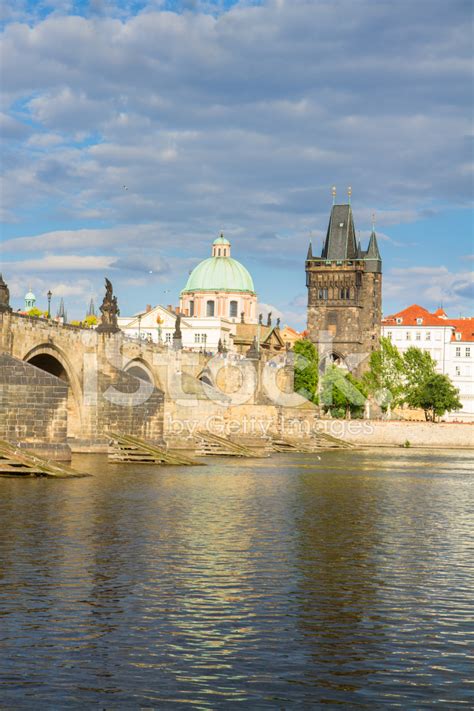 Charles Bridge Over River Vltava Stock Photo | Royalty-Free | FreeImages