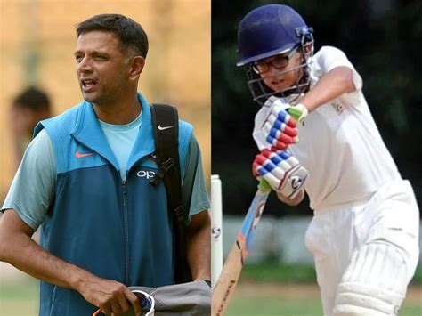 Following father's footsteps! Rahul Dravid's son Samit slams second ...