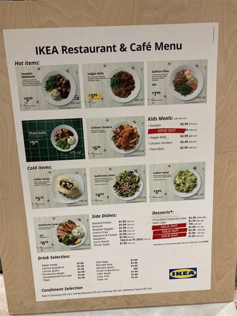 Current IKEA Restaurant Update - Menu & More - Southern California : r/IKEA