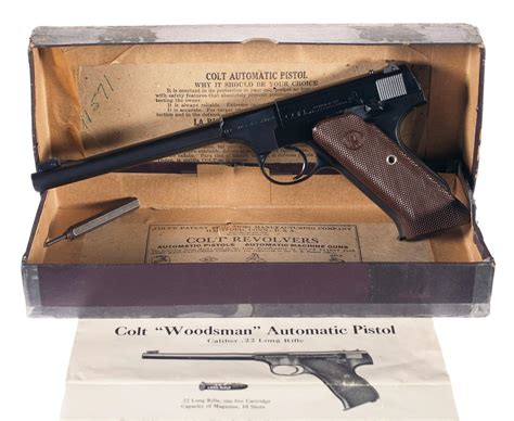 Colt Woodsman Pistol 22 LR | Rock Island Auction