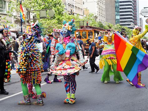 Amid all of the color of the parade there were some pretty crazy ...