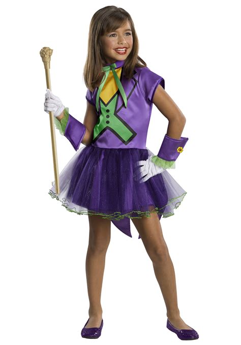 Girls Joker Tutu Costume