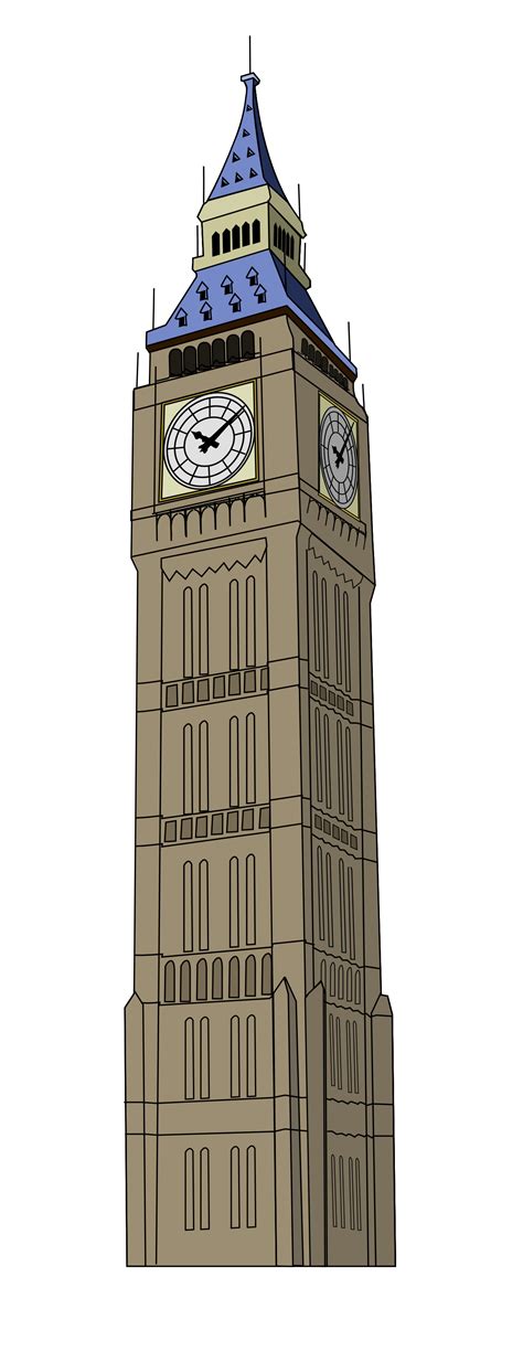 London Clock Tower PNG Transparent Images - PNG All