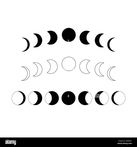 Moon silhouette Cut Out Stock Images & Pictures - Alamy