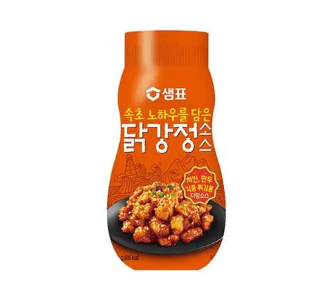 Sempio Sweet & Spicy Sauce For Korean Fried Chicken, Dakgangjeong Sauce (360 gr)