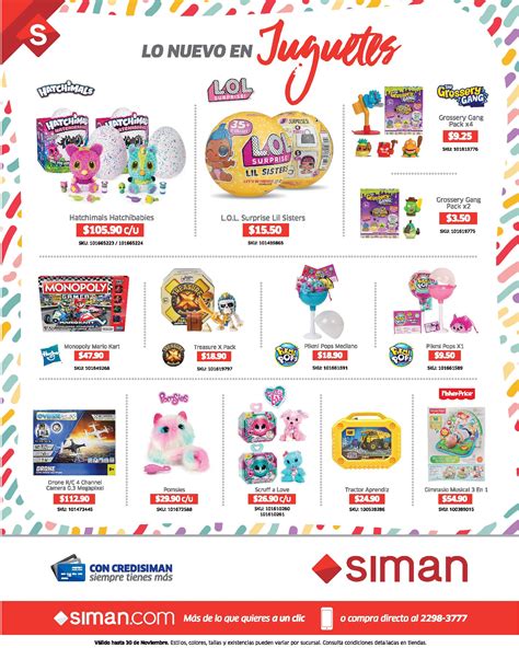 NUEVOS Jueguetes 2018 en Almacenes SIMAN - Ofertas Ahora