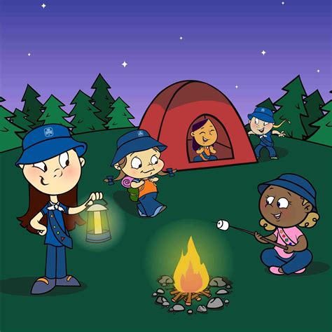 Camping clipart backyard camping, Camping backyard camping Transparent ...