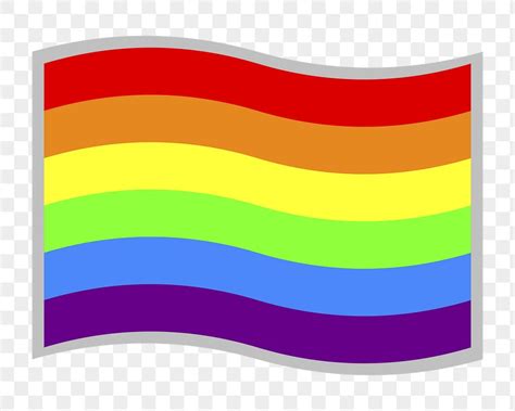 Png rainbow pride flag clipart, | Free PNG - rawpixel