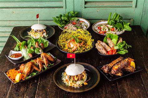 Four Course Vietnamese Street Food Dining Experience with Wine for Two at Pho & Bun