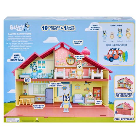 Blueys Family Home Playset with Bluey Figure