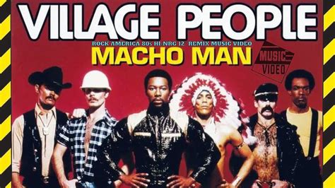 VILLAGE PEOPLE 💪🔥💅 "MACHO MAN (HiNRG '80s REMIX)" 🎬📼 ROCK AMERICA 12'' MUSIC VIDEO Disco