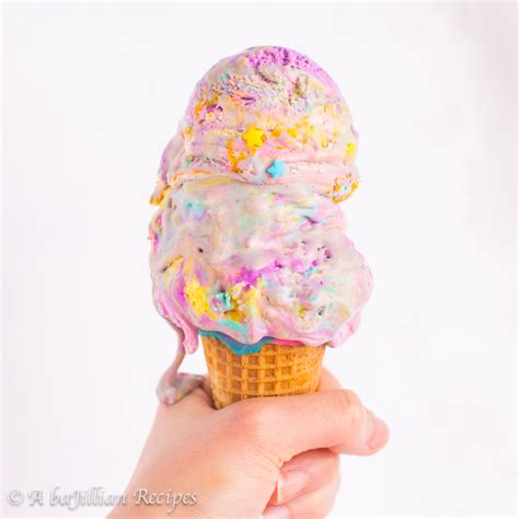 Unicorn Ice Cream - A baJillian Recipes