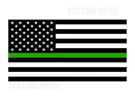 21 Vector Lanscape Green Lives Matter Thin Green Line SVG Military SVG ...
