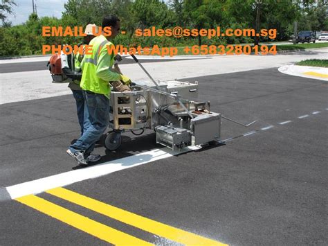 thermoplastic road marking paint contractor | Singapore Specialized Engineering Pte ltd