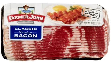 Farmer John Bacon, Smoked, Sliced | KetoDB