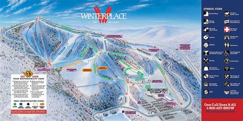 Winterplace Ski Resort | Ski resort, Trail maps, Ski trip