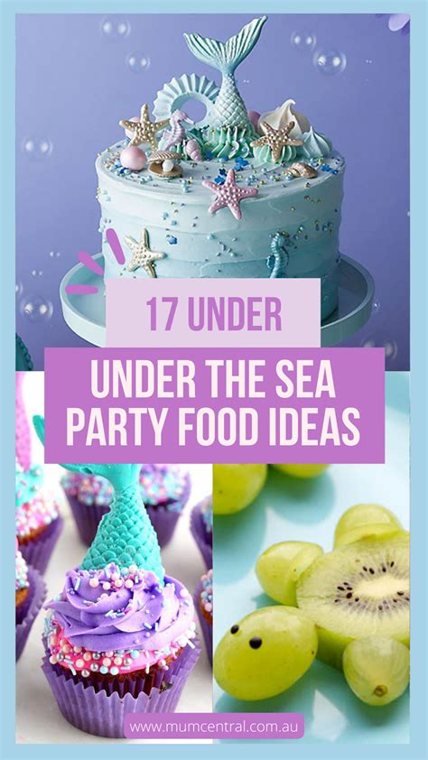 17 Under The Sea Party Food Ideas For Your Water Baby | Sea party food, Sea birthday party food ...