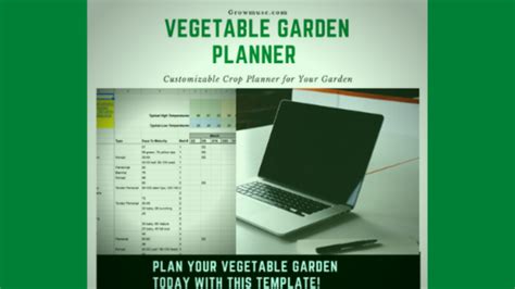 How To Use This Free Vegetable Garden Planner Template - Growmuse: Beginner Gardening Tips for ...