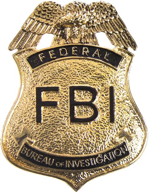 Printable FBI Badge