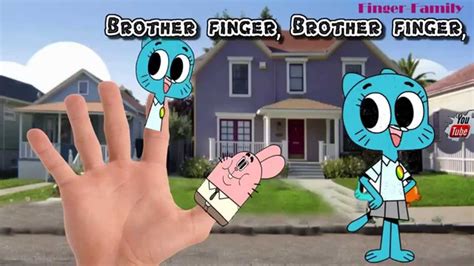 Gumball Finger Family Collection party songs - YouTube