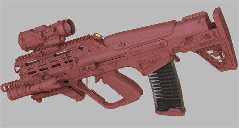 A G R É - BULLPUP RIFLE DESIGN