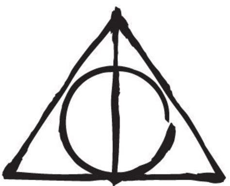 Harry Potter Deathly Hallows Symbol Drawing at PaintingValley.com ...