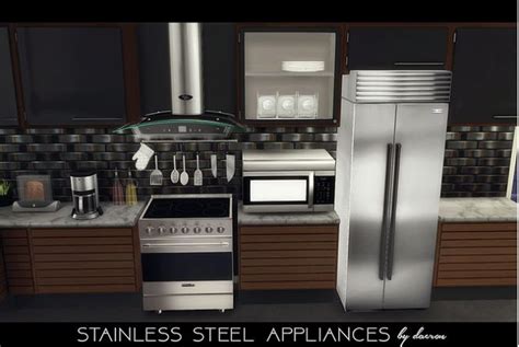 Blooming Rosy: Archive — TS4: Stainless Steel Appliances + Kitchen... | Stainless steel kitchen ...