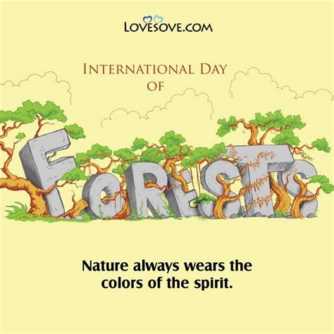 International Day Of Forests Best Quotes, Wishes & Messages