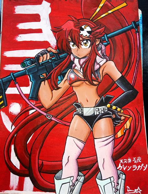 Yoko Littner Gurren Lagann by DannyNDS1138 on DeviantArt