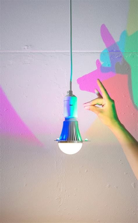 CMYK Colour Light Bulb | Colored shadow, Bulb, Light colors