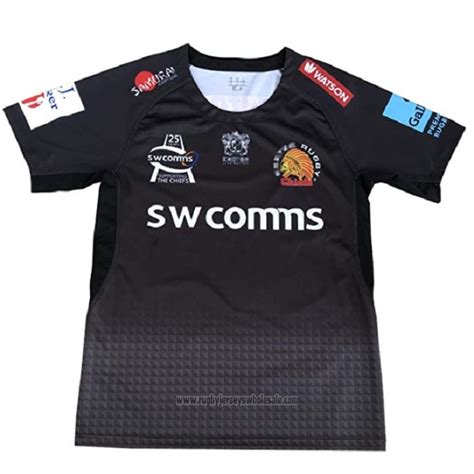 Exeter Chiefs Rugby Jersey 2020 Black