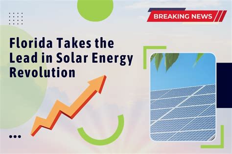 Florida's Solar Surge: Leading the Nation in 2023 - EcoGen America