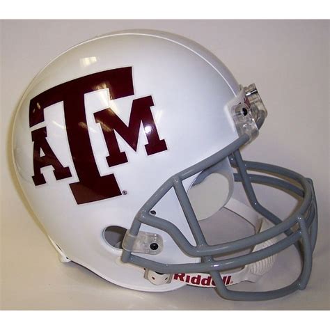 Texas A&M Aggies Riddell Full Size Deluxe Replica Football Helmet ...