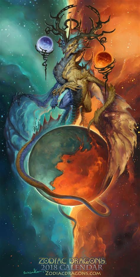 2018 Zodiac Dragon Libra - http://www.zodiacdragons.com/ | Mythical creatures art, Dragon zodiac ...