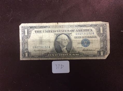 Lot - Series 1957 US Silver Certificate Dollar Bill